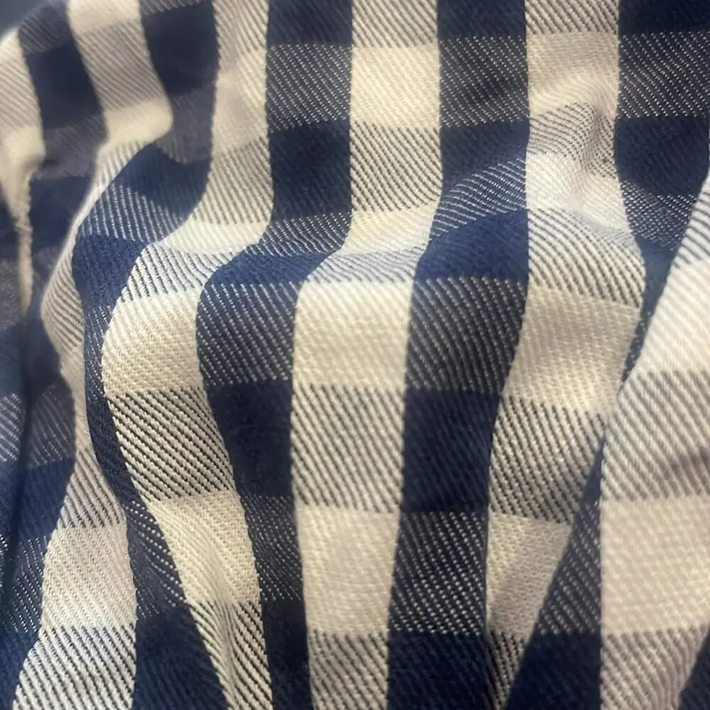 Carter’s blue white infant toddler dress buffalo plaid size 18 months
